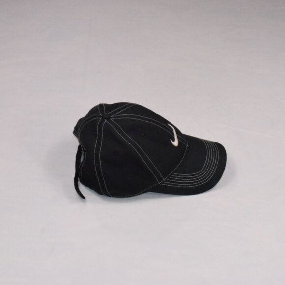 Vintage Nike Golf Tiger Baseball Hat Black Dad Cap Mens‎ Adjustable Strap Swoosh - Picture 3 of 5